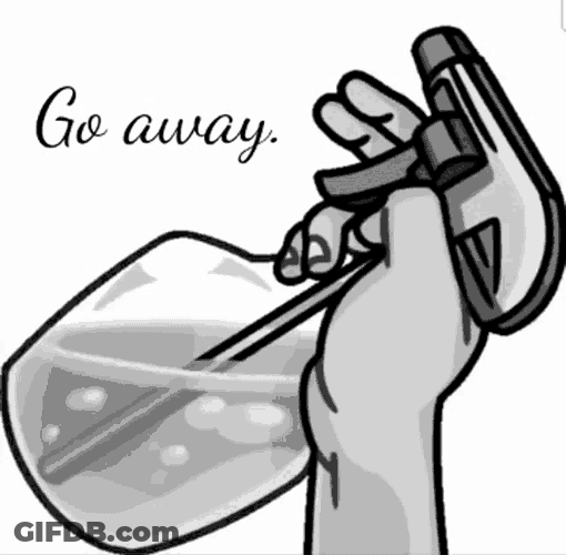 Go Away Bye GIF