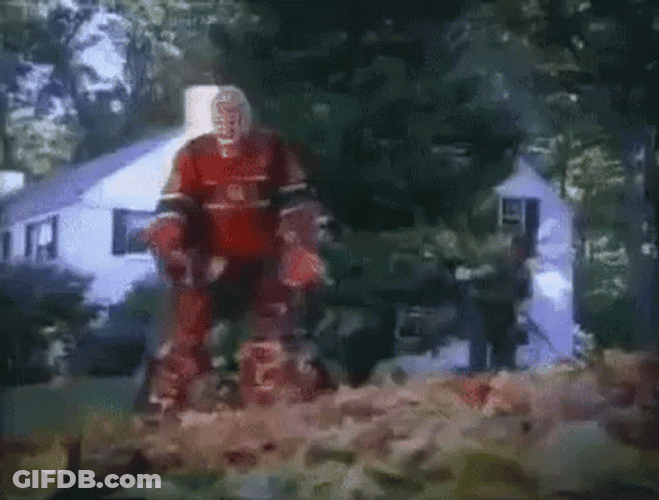 Go Away Maple Leaf GIF