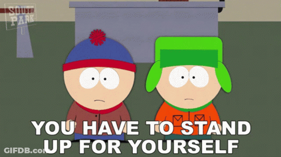 Go Back And Stand It Up For Yourself GIF