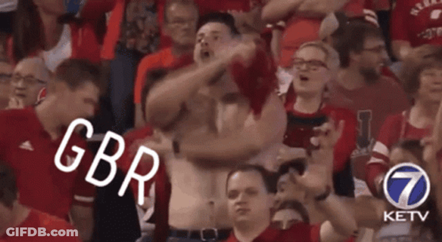 Go Big Red Huskers GIF