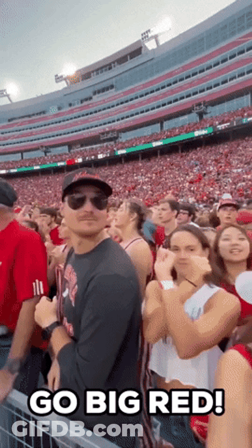 Go Big Red Woohoo GIF