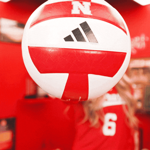 Go Big Volleyball Ball Red GIF