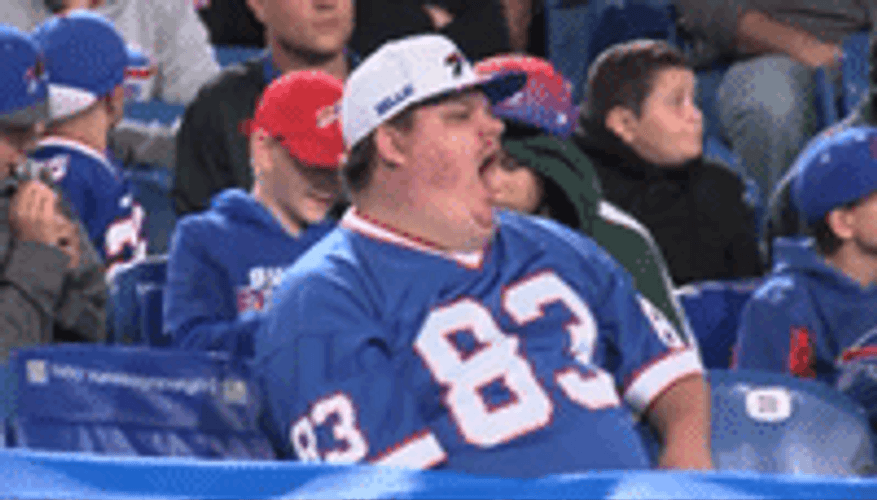 Go Bills Fat Man Audience GIF