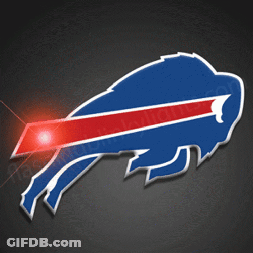 Go Bills Lighting Logo GIF