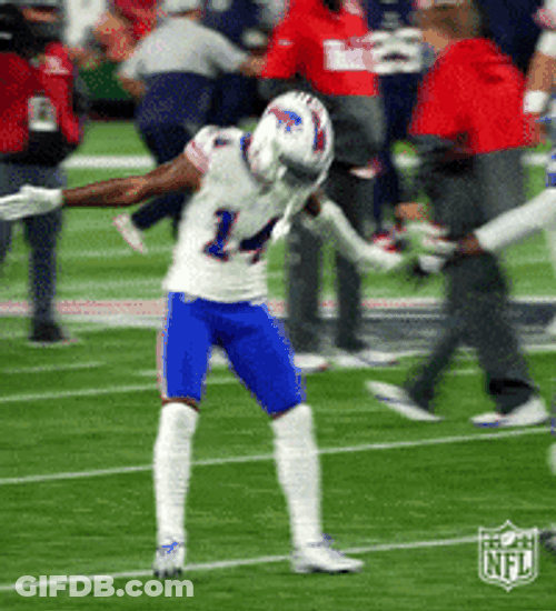 Go Bills Players Hand Gesture GIF