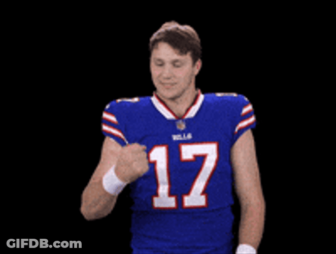 Go Bills Victory Gesture GIF