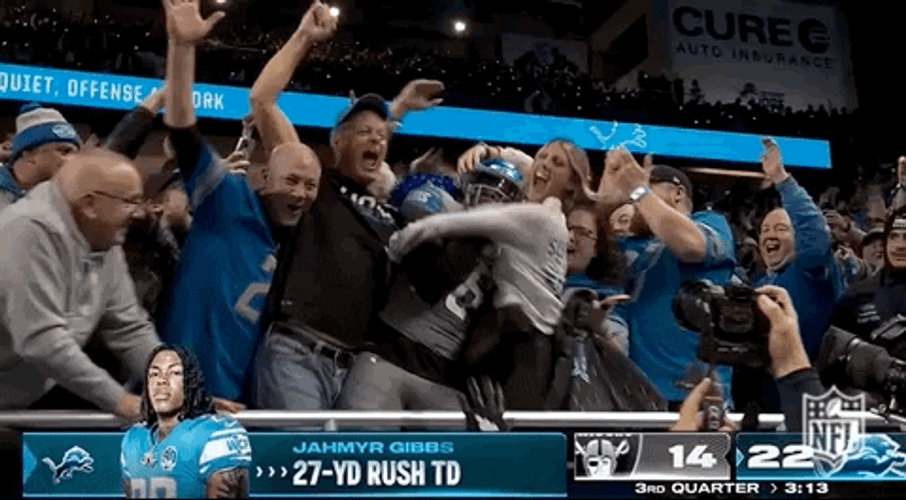 Go Lions Victory Moment GIF