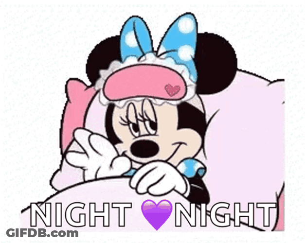 Go Night Night Minnie Mouse GIF