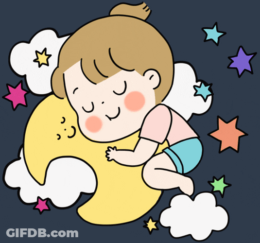 Go Night Night Sleeping Baby GIF