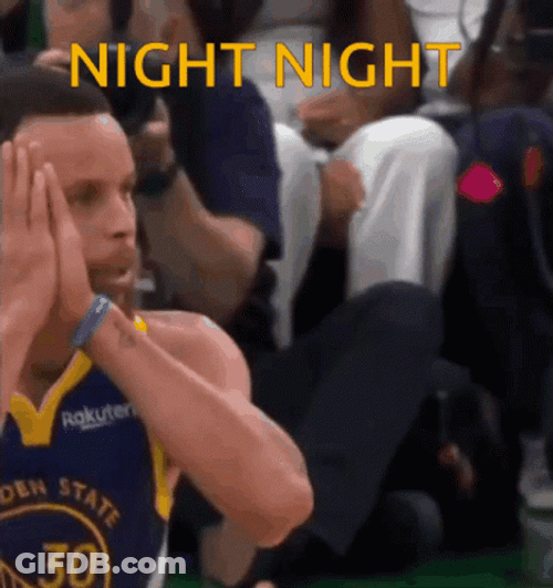 Go Night Night Stephen Curry GIF