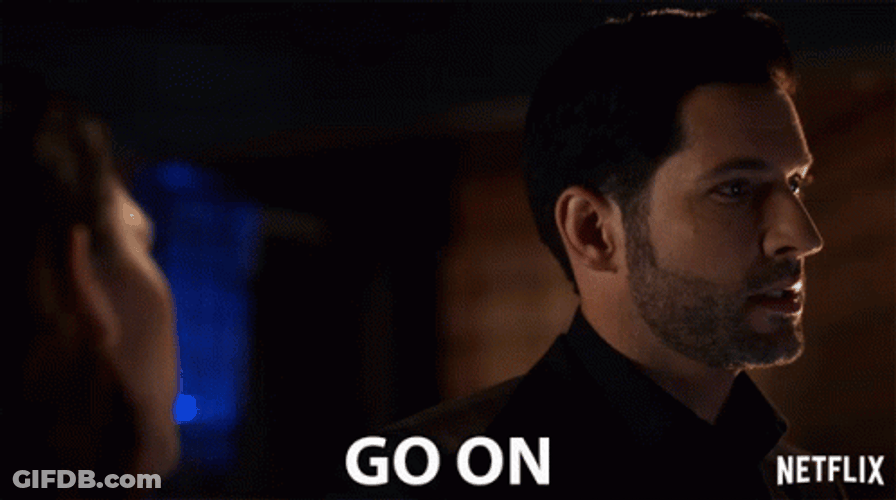 Go On By Tom Ellis GIF