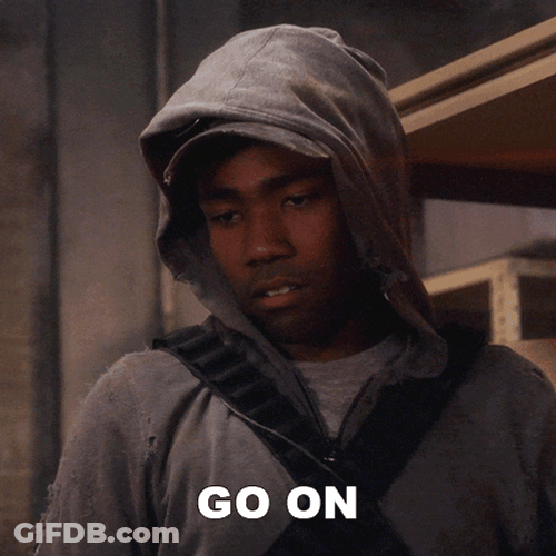 Go On Troy Barnes GIF