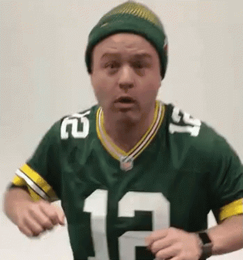 Go Pack Go Excited Fan Cheering GIF