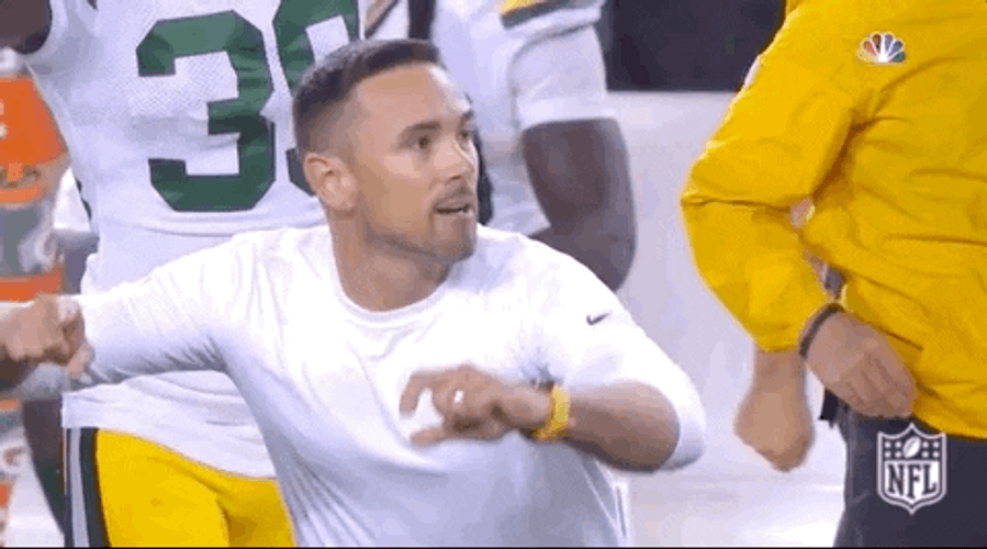 Go Pack Go Mason Crosby Celebrating GIF