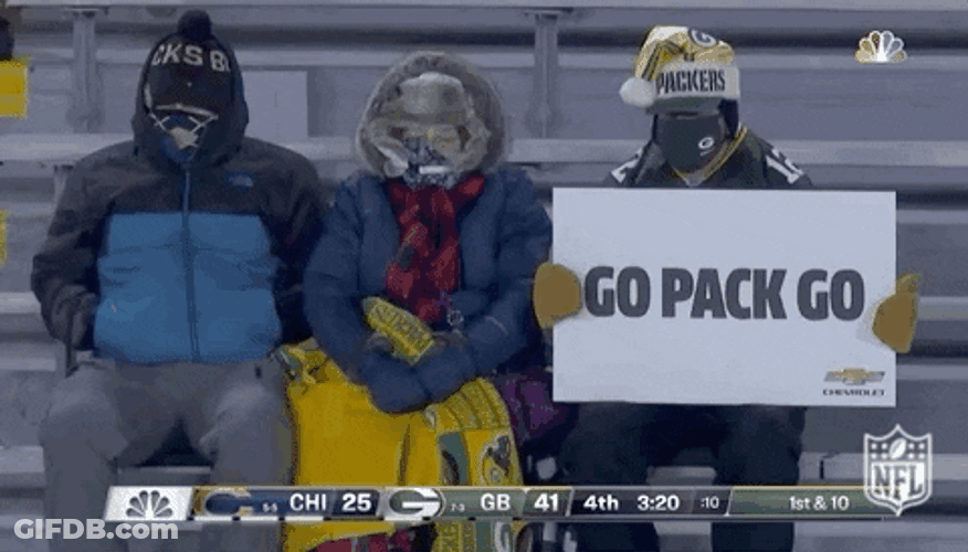 Go Pack Go Packers Fans GIF