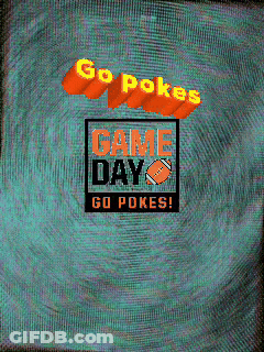 Go Pokes Game Day Poster GIF