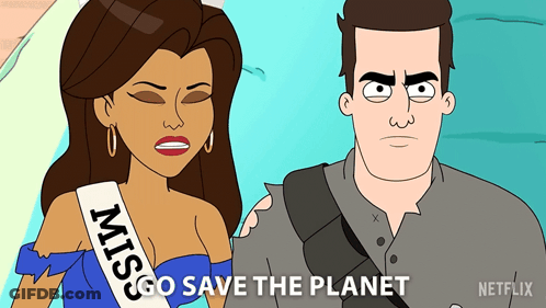 Go Save The Planet Matty Mulligan GIF