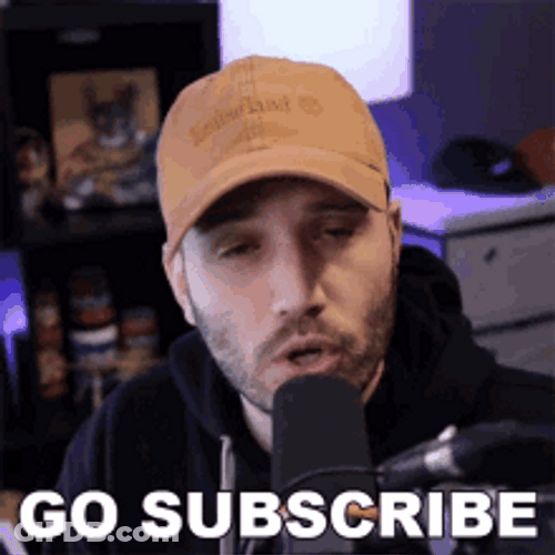 Go Subscribe Influencer Livestream Invitation GIF