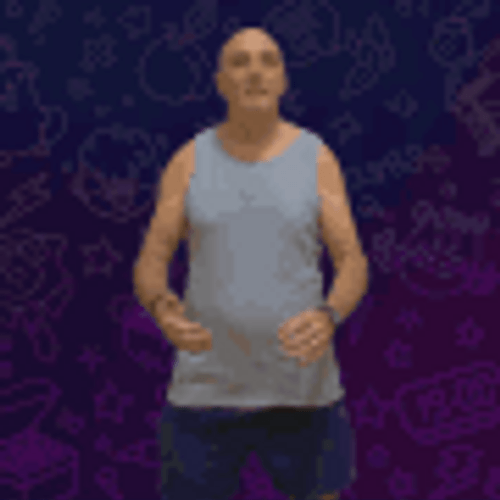 Go Team Dodgeball Pointing You Can Do It GIF