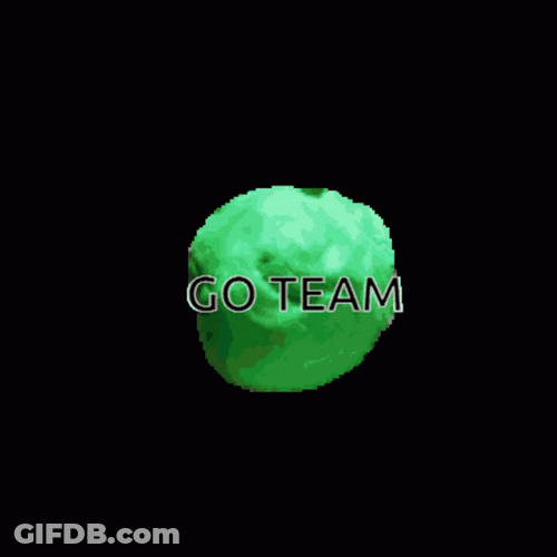 Go Team Flower Blooming Opening GIF