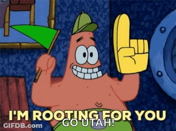 Go Team I Was Rooting For You Patrick Star GIF