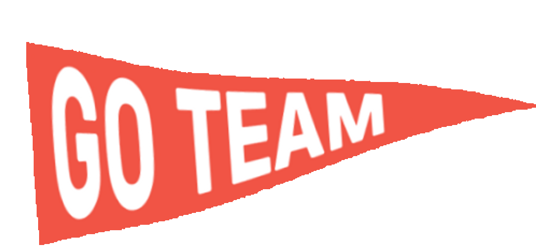 Go Team Pennon Flag Triangular GIF
