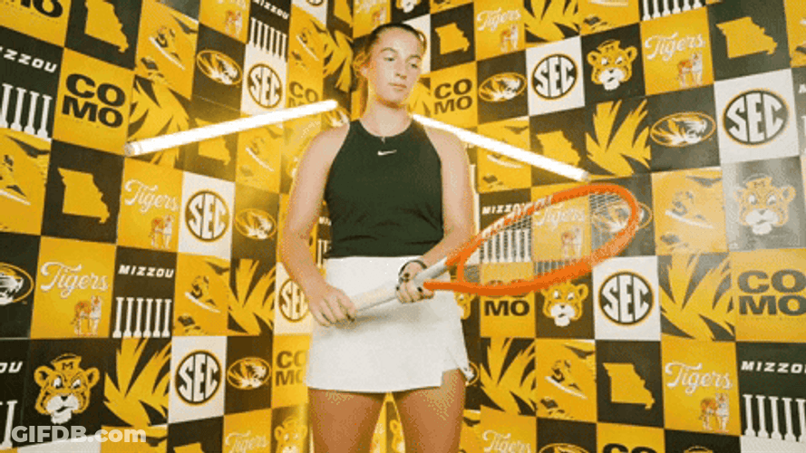 Go Tigers NCAA Mizzou Lawn Tennis GIF