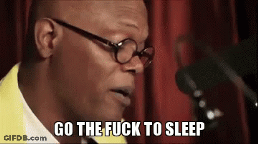 Go To Sleep GIF