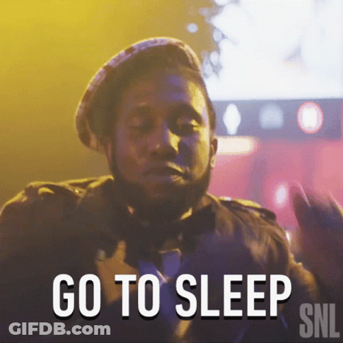 Go To Sleep GIF