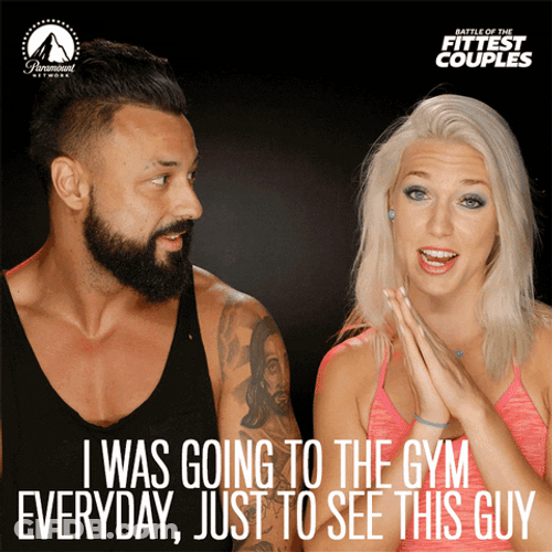 Go To The Gym To See This Guy GIF