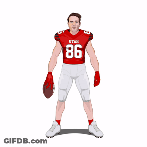 Go Utes Ball Drop Animation GIF
