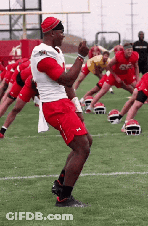 Go Utes Funny Happy Dance GIF