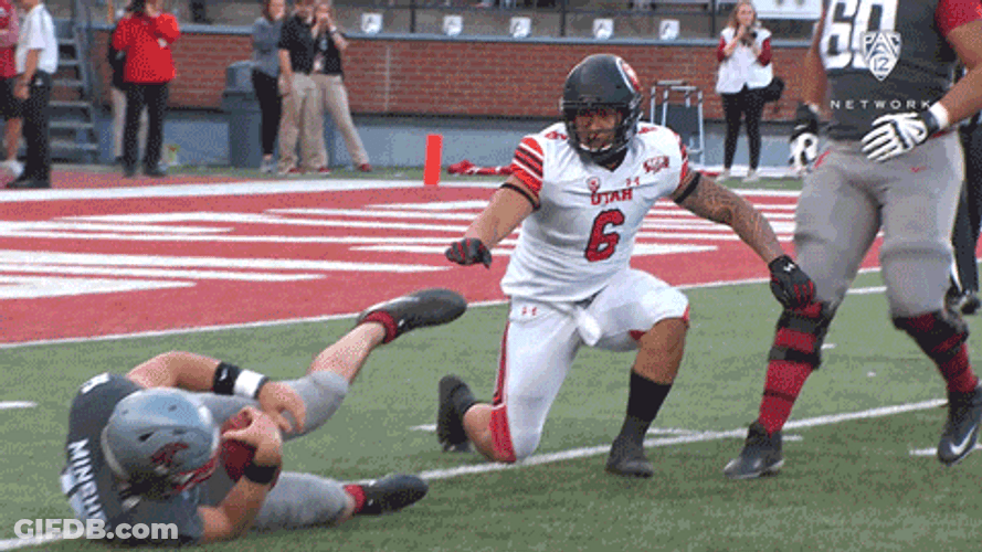 Go Utes Players Tight Hugs GIF