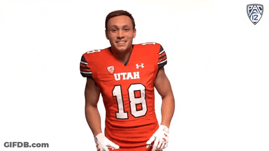 Go Utes Swag Strut Dance GIF