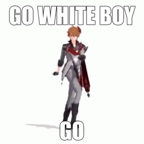 Go White Boy Go Childe Tartaglia GIF