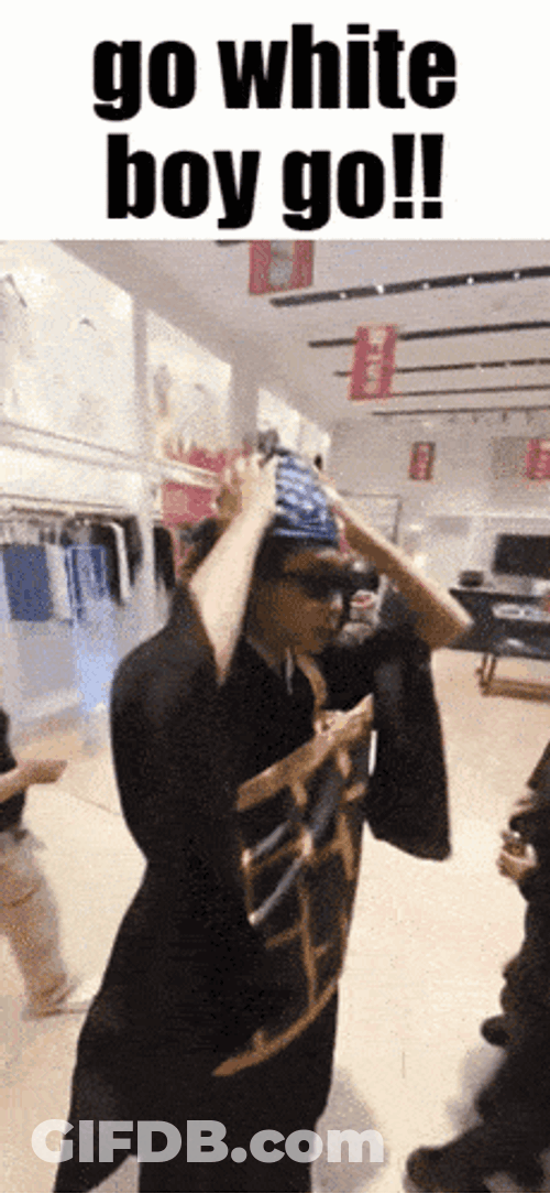 Go White Boy Go Kenjaku GIF