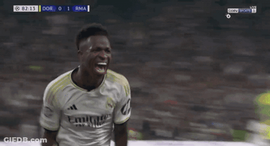 Goal Dancing Vini Jr GIF