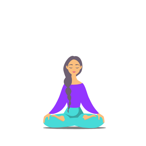 Goal Levitating During Meditation GIF