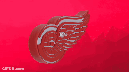 Goal Word On Red Background With Wing GIF