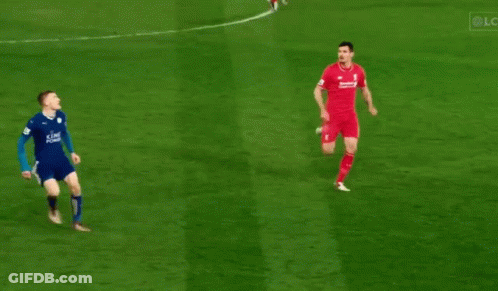Goalie Jumping To Catch Soccer Ball With Steel.com And LG Ads GIF