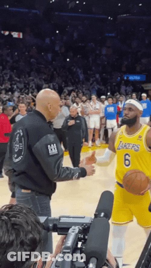 Goat James Hugs Coach GIF
