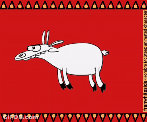 Goat Saying Don't Waste Your Time Beating On A Wall GIF