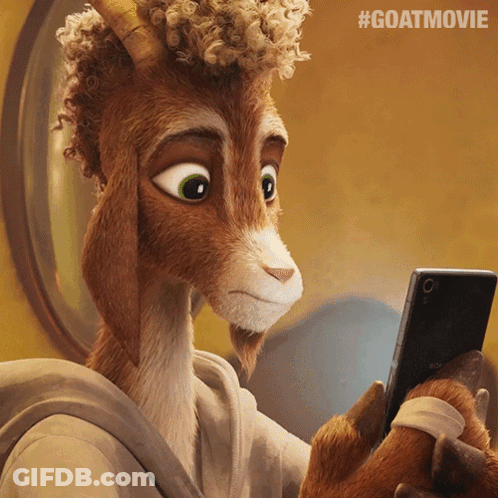 Goat Saying Oh I See What You Did There GIF