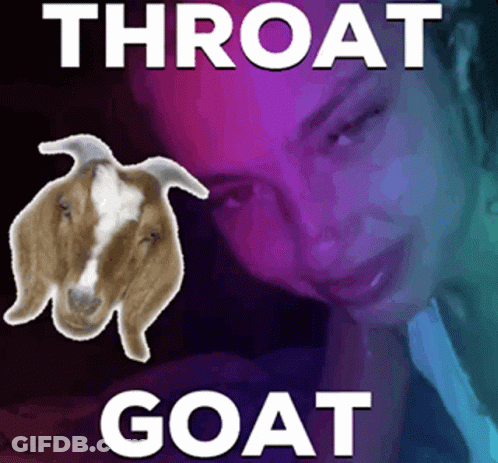 Goat Saying Throat Goat GIF