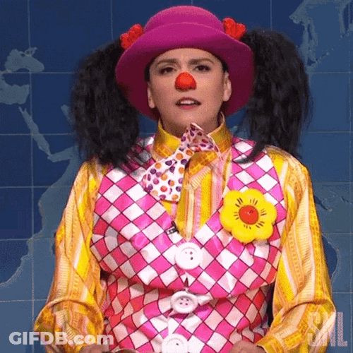 Gobber Clown Excuse Me GIF