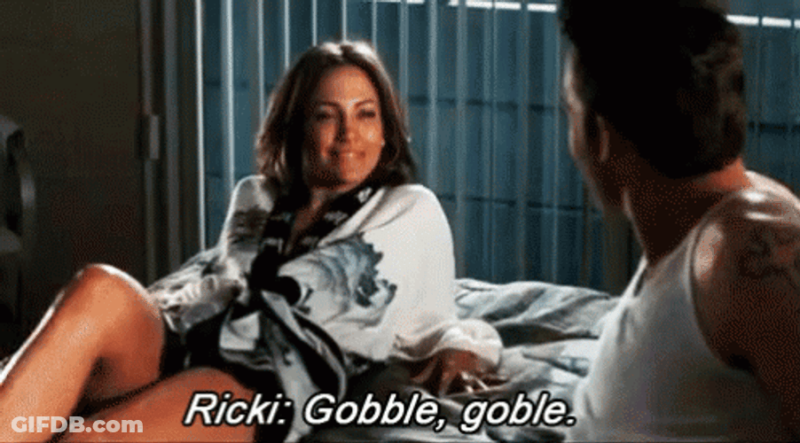 Gobble Gobble Jennifer Lopez GIF