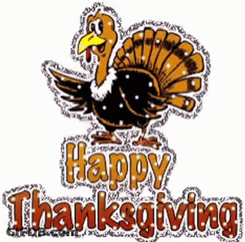 Gobble Gobble Turkey Thanksgiving GIF