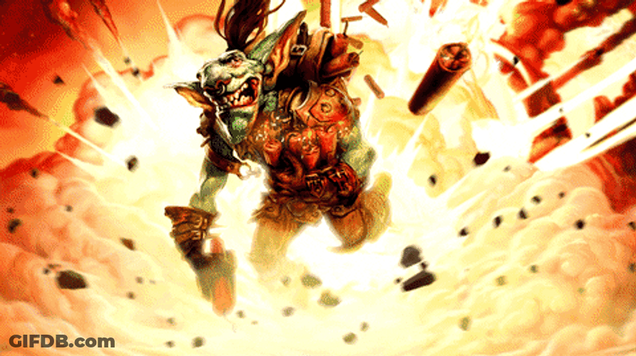 Goblin Faces Inside Cave Image Compilation GIF