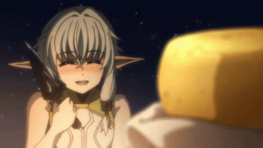 Goblin Slayer High Elf Archer Talking GIF