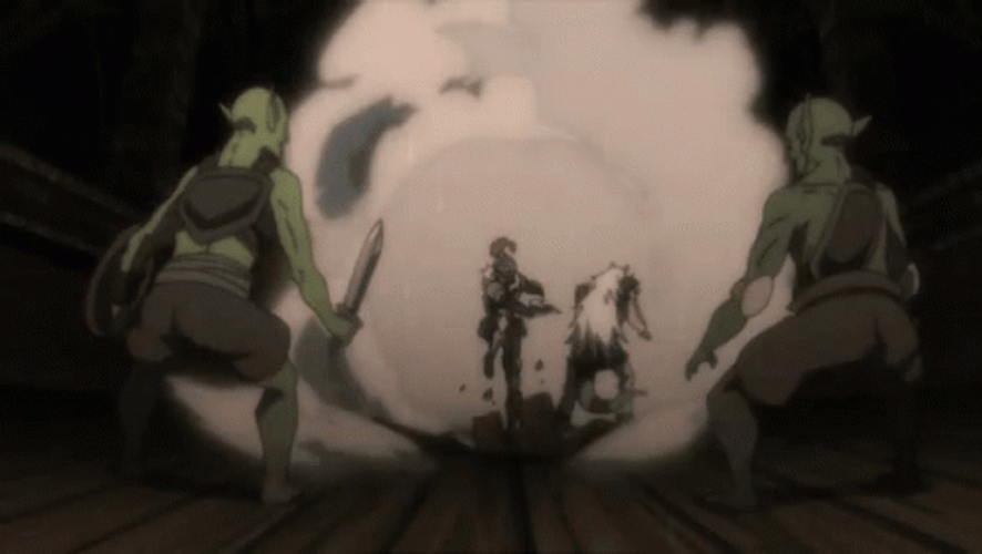 Goblin Slayer Slashing In GIF